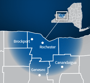 John Betlem AC Installation Service Area Map