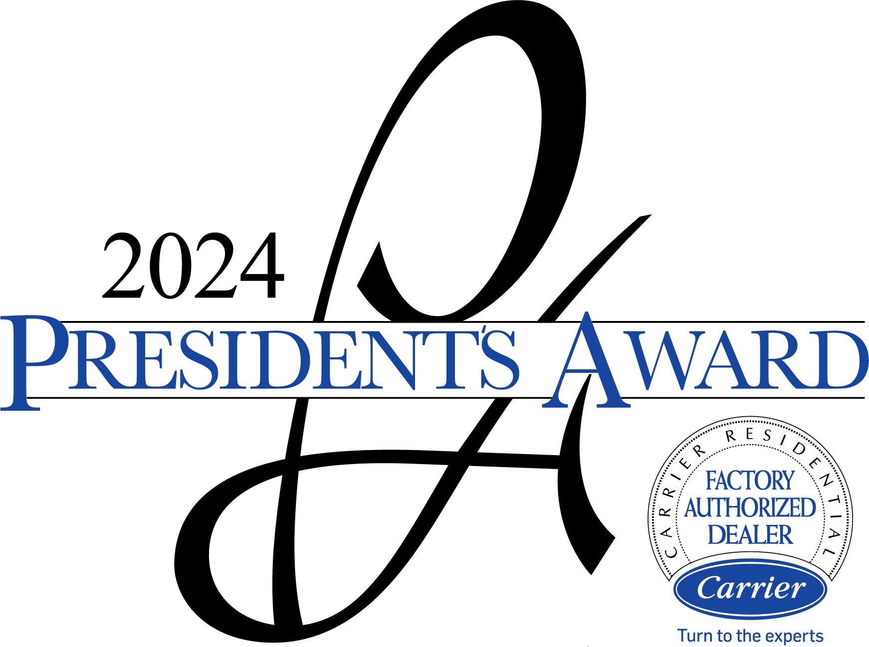 Carrier President's Award 2024 logo