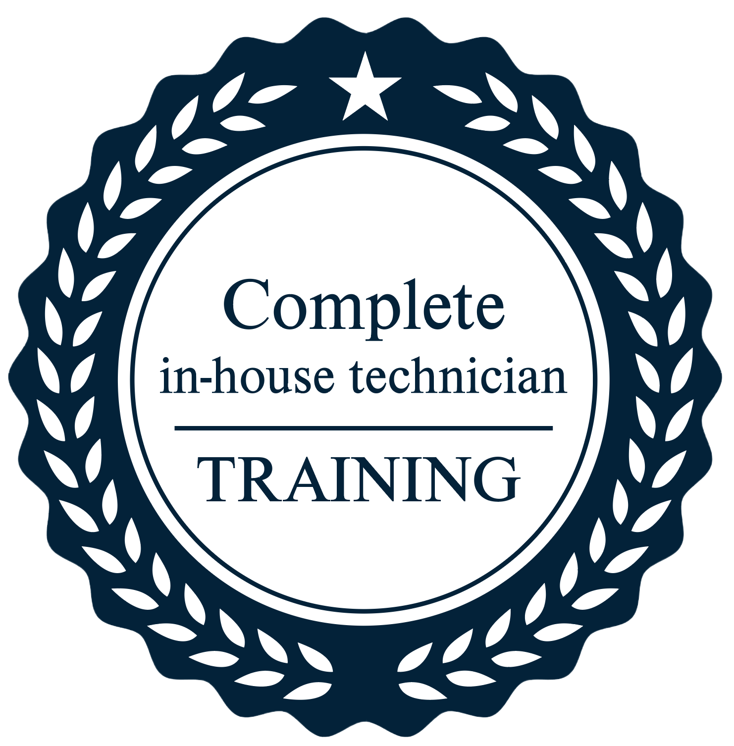 Complete in-house technician training icon