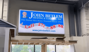 john betlem sign inside of training facility